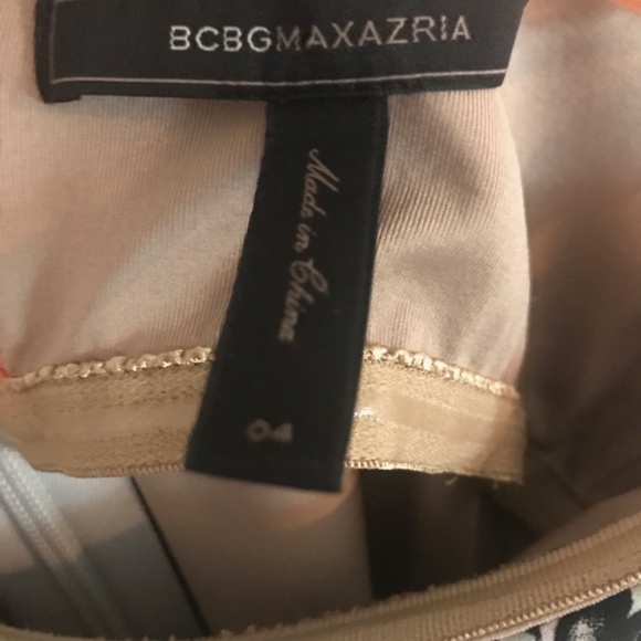 BCBG Maxazria strapless short ruffle dress - Picture 4 of 4